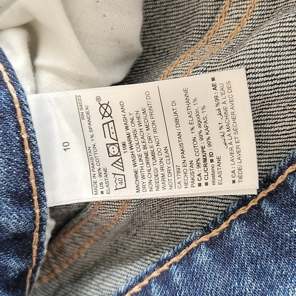 OLD NAVY DENIM DISTRESSED JEANS - Picture 8 of 8